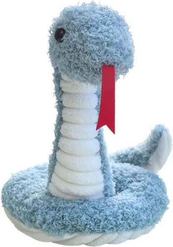 Vista 9 de Juguete de peluche negro de serpiente de peluche, suave juguete de peluche para niños y niñas, regalos para niños o novia, 17 pulgadas