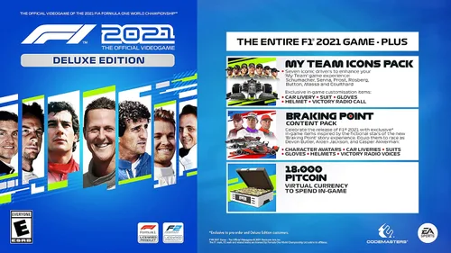 Vista 2 de F1 2021 Deluxe - Steam PC Código de juego en línea