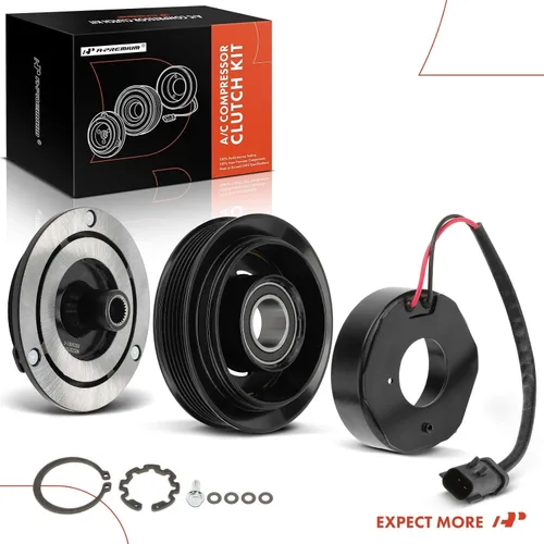 Vista 8 de A-Premium Kit de embrague de compresor de CA 2001-2007 compatible con Dodge Grand Caravan, Chrysler Town & Country, 2001-2003 Voyager, 3.3L 3.8L