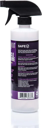Vista 5 de CycleMagic - Limpiador y acondicionador de motocicleta Clean and Shine para motocicleta, limpiador de cromo, limpiador de cuero, pintura, elimina