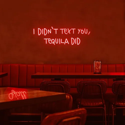 Vista 6 de Letrero de neón con texto en inglés «All You Need Is Tequila» de 23 pulgadas, para decoración de pared para el hogar, bar, pub, club