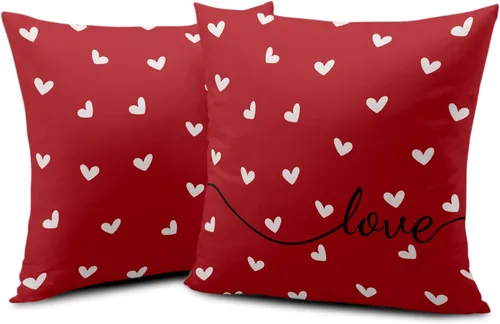 Vista 63 de Juego de 2 fundas de almohada patrióticas para exteriores, diseño de estrellas azules del 4 de julio, 16 x 16 pulgadas, fundas de almohada