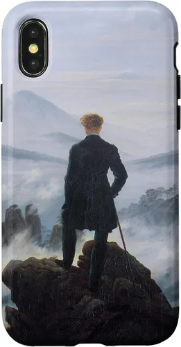 Vista 5 de The Wanderer Above The Sea of Fog - Caspar David Friedrich Case for iPhone 17
