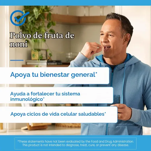 Vista 7 de Doctor's Best Concentrado de Noni (650 mg), 120 cápsulas vegetales
