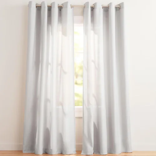 Vista 15 de Exclusive Home Loha - Par de paneles de cortinas de lino con ojales, 54 x 63 pulgadas, color beige