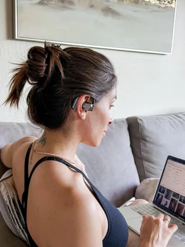 Vista 6 de Vital Traducción Auriculares Traductor de Lenguaje en Tiempo Real Auriculares Bluetooth