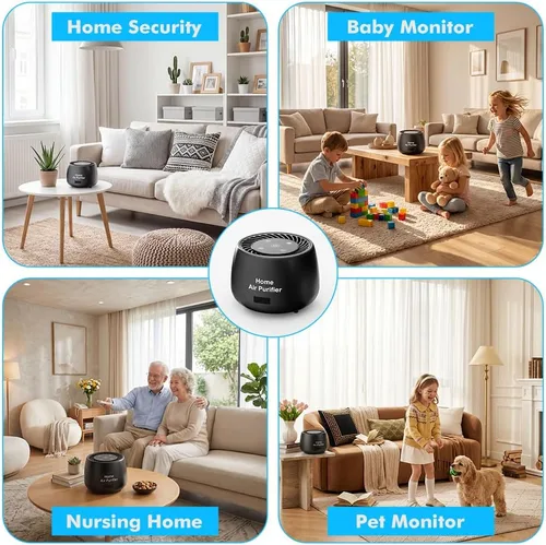 Vista 7 de Mini cámara ocultada de la seguridad 1080P HD