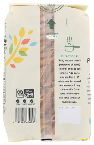 Vista 4 de 365 by Whole Foods Market, Penne Rigate de Trigo Integral Orgánico, 16 onzas (453 g)
