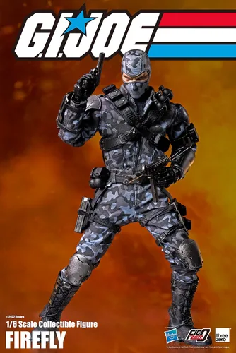 Vista 7 de Threezero x Hasbro G.I. Joe: Firefly Figura de acción a escala 1:6