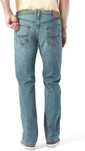 Vista 2 de Levi Strauss Signature Gold Pantalones de mezclilla Flex de ajuste relajado para hombre