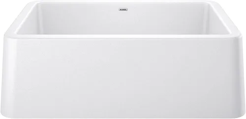 Vista 29 de Blanco 402311 Ikon Delantal de 27" Cuenco Individual - Antracita