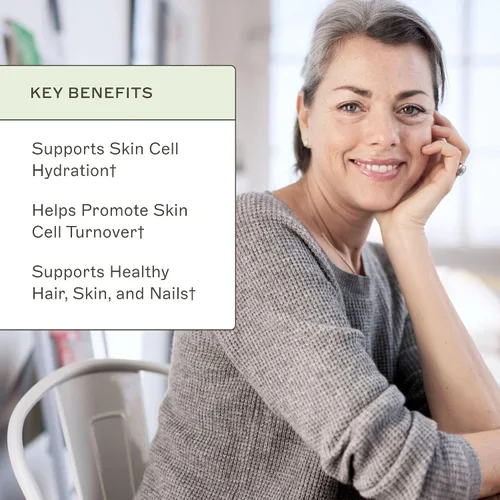 Vista 5 de Amy Myers MD Cabello y uñas - Apoya el cabello fuerte, la piel radiante y las uñas saludables - L-prolina, cola de caballo, ácido hialurónico - Sin
