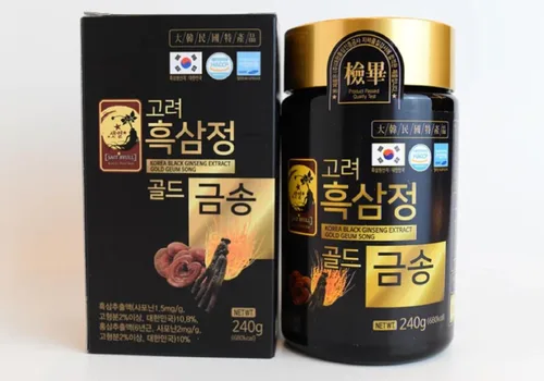 Vista 2 de Paquete de 1 – Ginseng negro de 6 años con Cordyceps y extracto de Reishi – Cao Hac Sam Ket Hop Linh Chi va Dong Trung Ha Thao – 8.47 oz por botella
