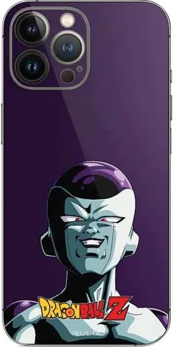 Vista 20 de Skinit Calcomanía para teléfono compatible con iPhone 14 Pro Max, diseño oficial de Dragon Ball Z Red Ribbon Army