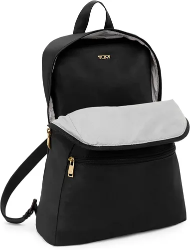 Vista 3 de TUMI Mochila Just In Case para mujer, NegroOro, Mochila Voyageur Just in Case