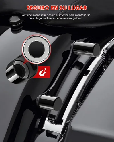 Vista 4 de Amazicha Kit de herramientas de acoplamiento de 4 puntos, 4 cubiertas de hardware de acoplamiento compatibles con Harley Davidson Touring Street