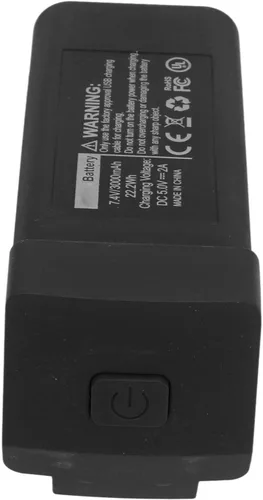 Vista 3 de RC Drone Batería de litio 7.4V 3000mAh Drone Reemplazo de batería para LYZRC L800 PRO2 (negro)
