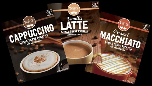 Vista 2 de Cafe Tastlé Café con leche de vainilla de una sola porción, 10