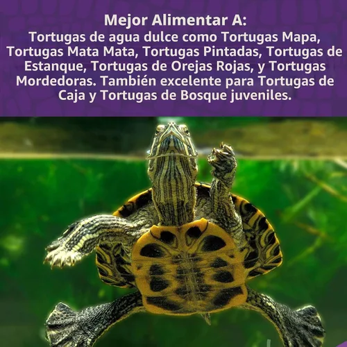 Vista 3 de Mazuri Comida Nutricionalmente Completa para Tortugas Acuáticas Fórmula de Agua Dulce - Bolsa de 12 Onzas (12 oz)