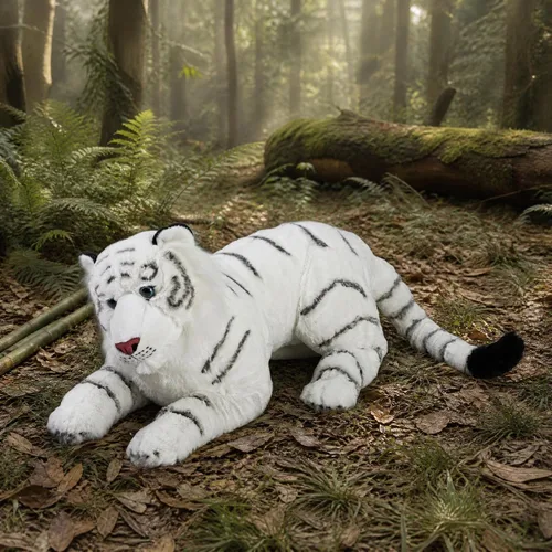 Vista 6 de Wild Republic Jumbo - Animal gigante de peluche, Talla Tiger, 30