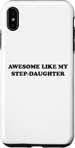 Vista 11 de Awesome Like My Step Daughter Funny for Mom or Dad Parent Case for iPhone 17