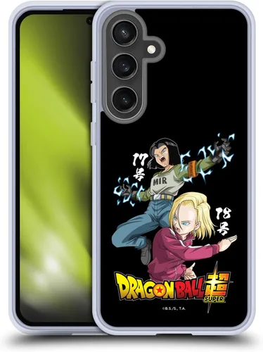 Vista 64 de Head Case Designs Funda de gel con licencia oficial de Dragon Ball Super Group Future Trunks Arc Characters [protección de grado militar] compatible