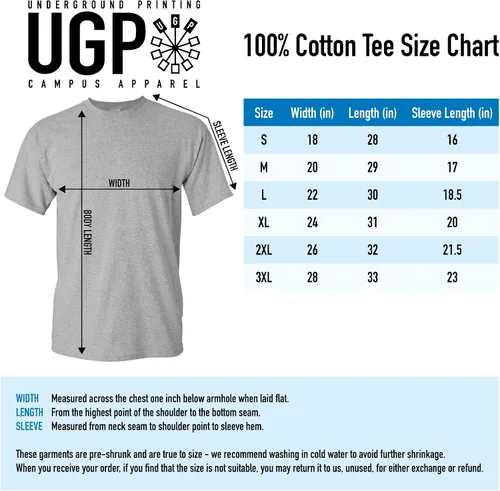 Vista 7 de UGP Campus Apparel Bushwood Country Club - Divertida camiseta de golf de golf