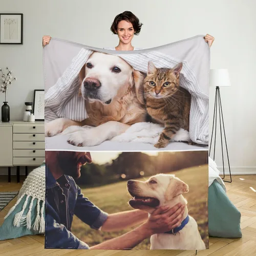 Vista 19 de Manta personalizada con texto de fotos, manta personalizada con mis propias fotos, manta conmemorativa personalizada para madres para mamá, papá