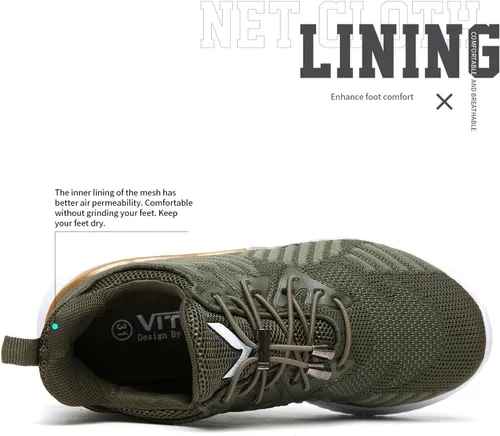 Vista 6 de Littleplum - Tenis de correr para niños y niñas, altura hasta el tobillo