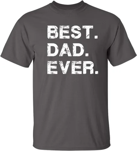 Vista 11 de Feelin Good Tees El mejor regalo de papá para papá, camiseta gráfica divertida del Día del Padre "Best Dad Ever" Camisetas gráficas novedosas