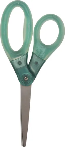 Vista 2 de Westcott Tijeras multiusos con agarre de gel de 8 pulgadas para oficina y hogar, color verde