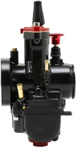 Vista 8 de Carburador PWK de 21 mm, carburador de carreras universal para motores de 2T y 4T de 50 cc a 100 cc, motocicletas, scooters, motos de cross, ATV