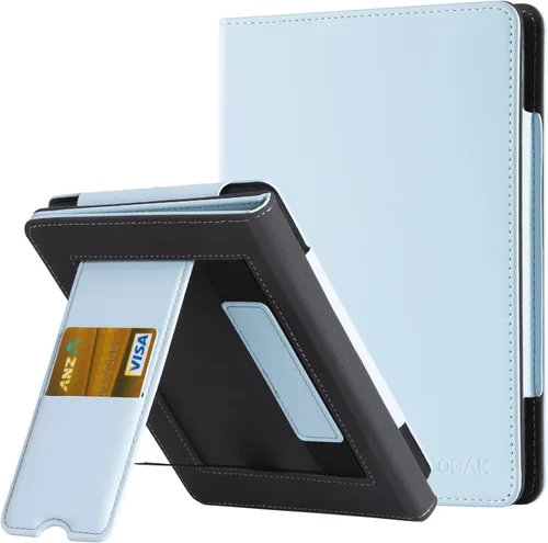 Vista 16 de CoBak Case with Stand for Kindle Paperwhite -with Auto Sleep Wake, Card Slot, Hand Strap Feature - Fits Kindle Paperwhite 11th Generation 6.8