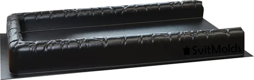 Vista 6 de Moldes de hormigón DIY Canaleta de lluvia Downspout Splash Block ABC plástico decorativo Downspout Darden Decoración S61