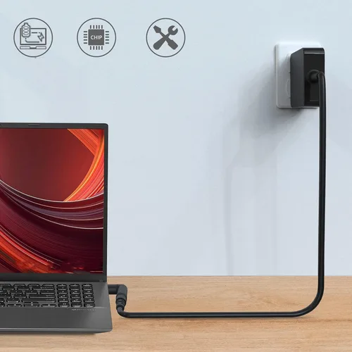 Vista 4 de Cargador SZGUDULO de 65 W, 45 W, 33 W, compatible con portátil Asus