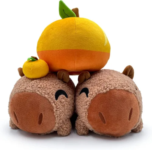 Vista 7 de Youtooz Capybara Yuzu Stickie - Peluche magnético súper suave de 6 pulgadas de Youtooz Plush Collection