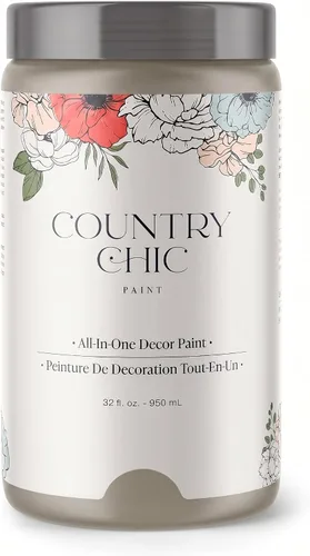 Vista 117 de Country Chic - Pintura a la tiza todo en uno para muebles y armarios, ecológica, acabado mate, con primer y sellador, para madera y metal, Alchemist