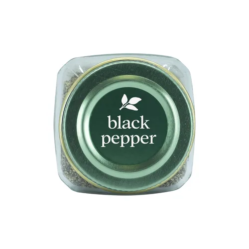 Vista 3 de Simply Organic Pepper, Black Medium Grind certificado orgánico, recipientes de 2.31 onzas (paquete de 3)