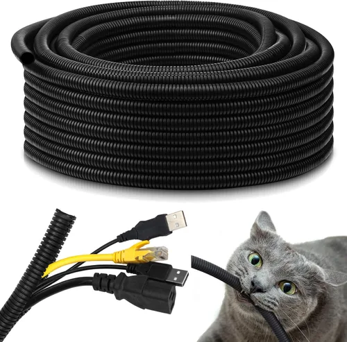 Vista 8 de Kanayu Tubo de Cable Divisible Ignífugo de Alta Temperatura Conducto de Cable Mangas de Cable Divisibles Tubería de Telar Conducto de Cable