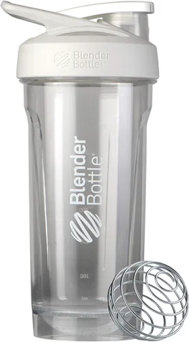 Vista 8 de BlenderBottle Sport Flip Tritan - Botella agitadora de 24 onzas, color negro