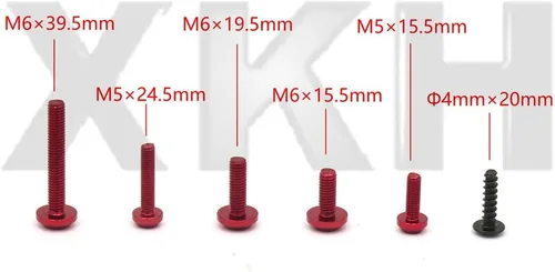 Vista 5 de XKH - Kit completo de pernos de carenado, tornillos negros compatibles con CBR 600F4i 2001-2007 [B076GXDBXF]
