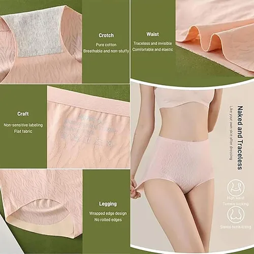 Vista 6 de ann seeson Lami Bra Panties Fajas, Calzones Levanta Gluteos Fajas Para, cintura alta sin costuras, levantamiento de cadera, control de abdomen