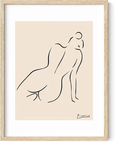 Vista 42 de HAUS AND HUES Matisse - Lámina de arte moderno minimalista - Arte de pared estético de Henri Matisse, póster abstracto para cuarto de dormitorio