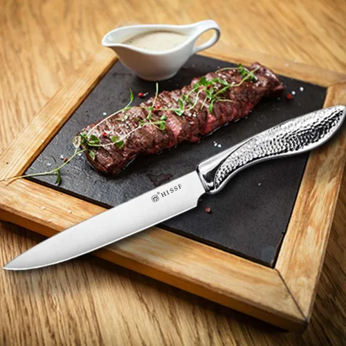 Vista 5 de Juego de cuchillos para cocina con bloque, juego de cuchillos de cocina de 14 piezas con afilador integrado, cuchillos de cocina profesionales