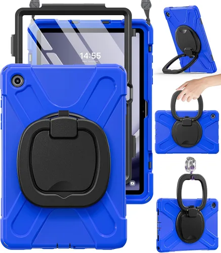 Vista 14 de BRAECN Case for Samsung Galaxy Tab A9+ Plus - 2023 Black Tablet A9+ Case Negro