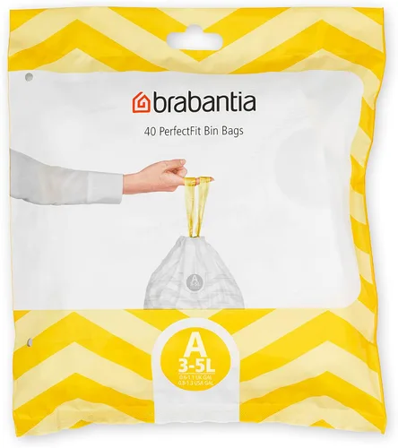 Vista 9 de Brabantia – Bolsas de basura, 0,7 Galón/3 litros, tamaño A – 311727.