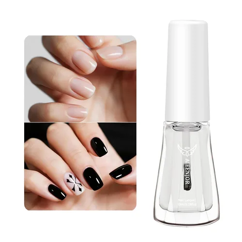 Vista 12 de Esmalte de uñas negro, esmalte de uñas de secado rápido, sin rayas, esmalte de uñas de larga duración para uñas de boda de otoño, manicura acogedora
