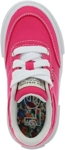 Vista 2 de Levi's Maribel CVS - Tenis de lona unisex con cordones para niños pequeños