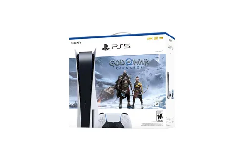 Vista 3 de PlayStation PS5 Console – God of War Ragnarök Bundle (Renewed Premium)