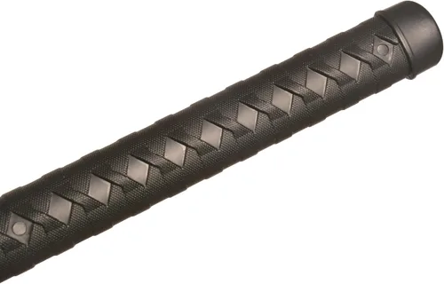 Vista 4 de Espada de plástico de polipropileno negro de 39 pulgadas, utilizada para cosplay, práctica diaria, regalo, decoración de fiesta
